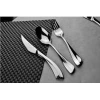 牛排刀叉出口304不锈钢四件套欧式西餐餐具套装刀叉勺三件套刀
