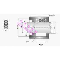 TECNOLAN意大利密封圈V形夹布组合圈密封件