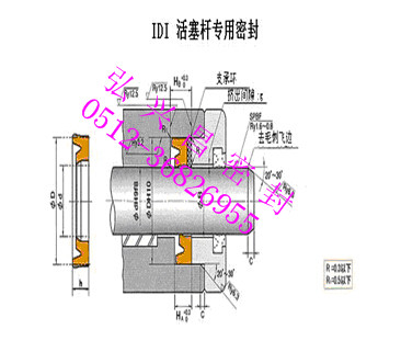 日本NOK密封件IDI活塞杆专用
