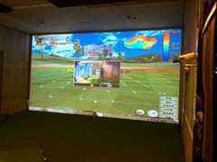 韩国进口室内迷你高尔夫 高尔夫室内模拟器 室内高尔夫设备图1