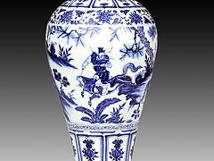 代理陶瓷：哪里有卖优惠的元青花萧何月下追韩信梅瓶