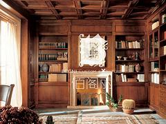 物超所值的实木书柜哪里有供应 佰阁丽实木定制家具
