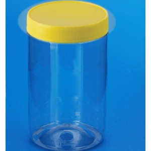现货PET透明塑料罐 螺旋罐 食品包装罐 塑料易拉罐塑料瓶
