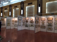 广西现货八棱柱展板制作 活动书画展板规格全出货快