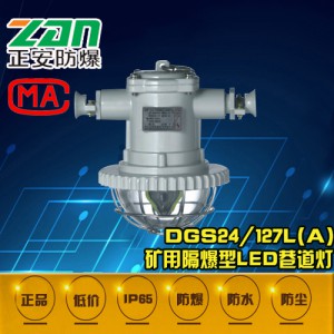 诚信厂家DGS24/127L(A)矿用隔爆型LED巷道灯