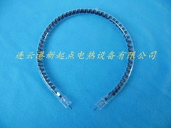 环型碳纤维石英加热管 螺旋丝碳纤维发热丝加热管
