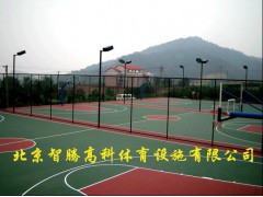 北京网球场地，北京网球场，篮球场地，篮球场丙烯酸材料图1
