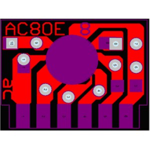 AC8DM18门铃IC语音芯片/双音18首门铃IC有选曲功能