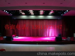 北京厂家制作生产舞台大幕、二三道幕，电动幕布，纱幕，天幕