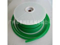 供应绿色粗面PU圆带 普列托加工环带可接驳 定制传动带