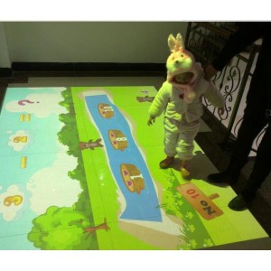 幼儿园游戏设备幼儿启蒙教育系统智能互动投影“魔幻地面”
