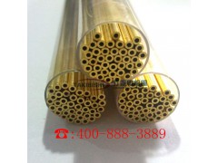 供应H65小黄铜管 单孔电极管 多孔铜管 竹菱厂家 现货