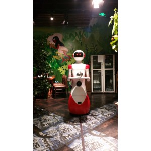 人工智能行业应用餐饮智能机器人能帮助服务员的好帮手