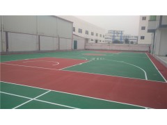 广东篮球场建设-专业施工各种球场地坪工程-篮球架安装