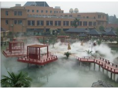 重庆喷雾降温设备游乐园喷雾降温人造雾喷雾造景系统重庆维驹环保