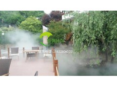 重庆喷雾降温设备室外喷雾降温人造雾喷雾造景系统-重庆维驹环保
