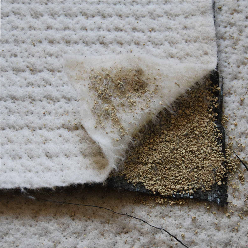 高强膨胀复合防水毯 GCL覆膜防水毯 人工湖膨润土防水毯