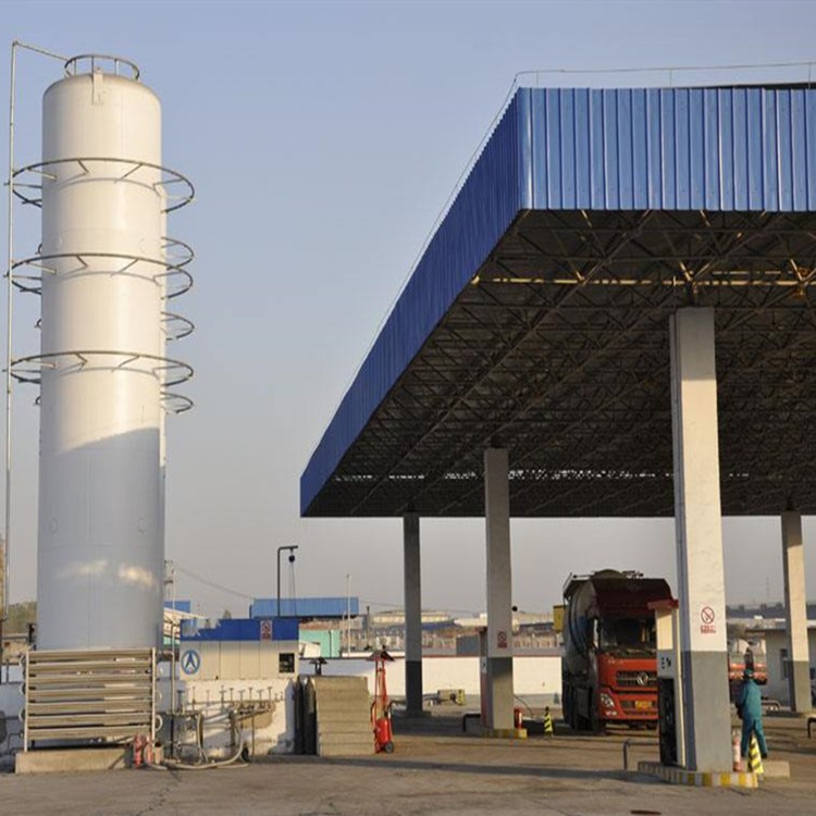 出售二手LNG加气站整套设备 LNG卧式低温储罐图3