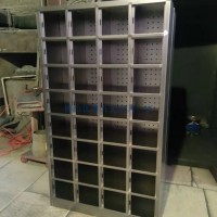 顺德工厂16门储物柜自动焊接不锈钢储物柜定制不锈钢柜子加工