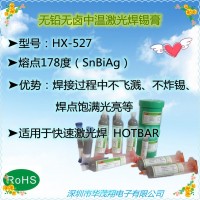 华茂翔HX-527激光锡焊快速焊接SnBiAg无铅中温锡膏