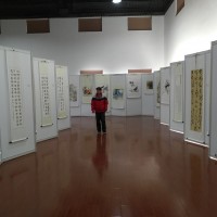 上海室外美术展挂画展览板架出租搭建