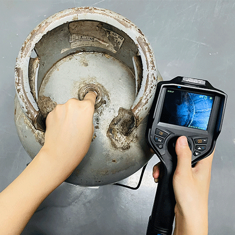 杰泰 THG容器视频内窥镜 用于检测大腔体钢瓶、锅炉、管道