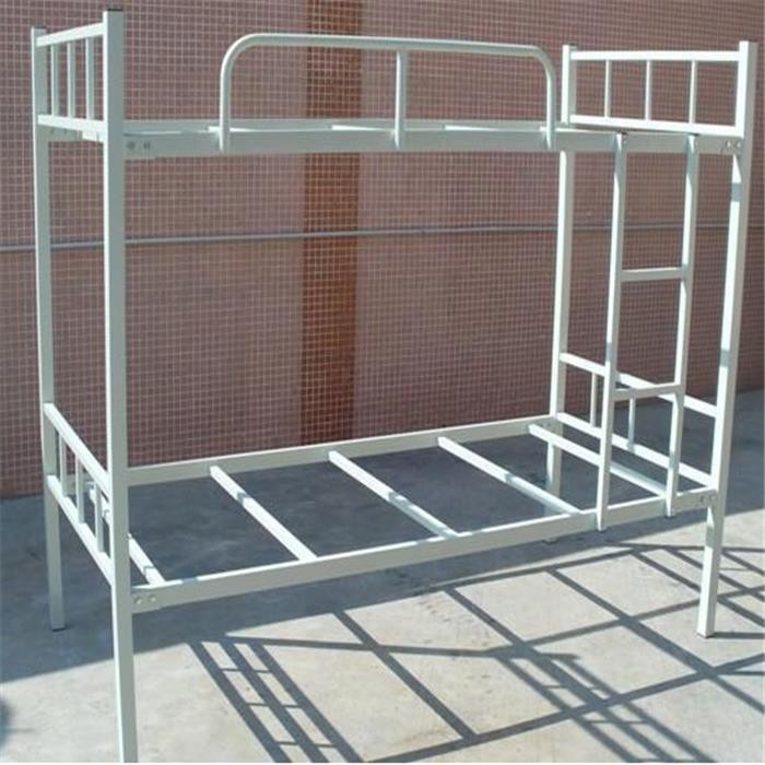 东莞铁床厂家便宜的上下铺铁床工地双层床高低铁架床图5