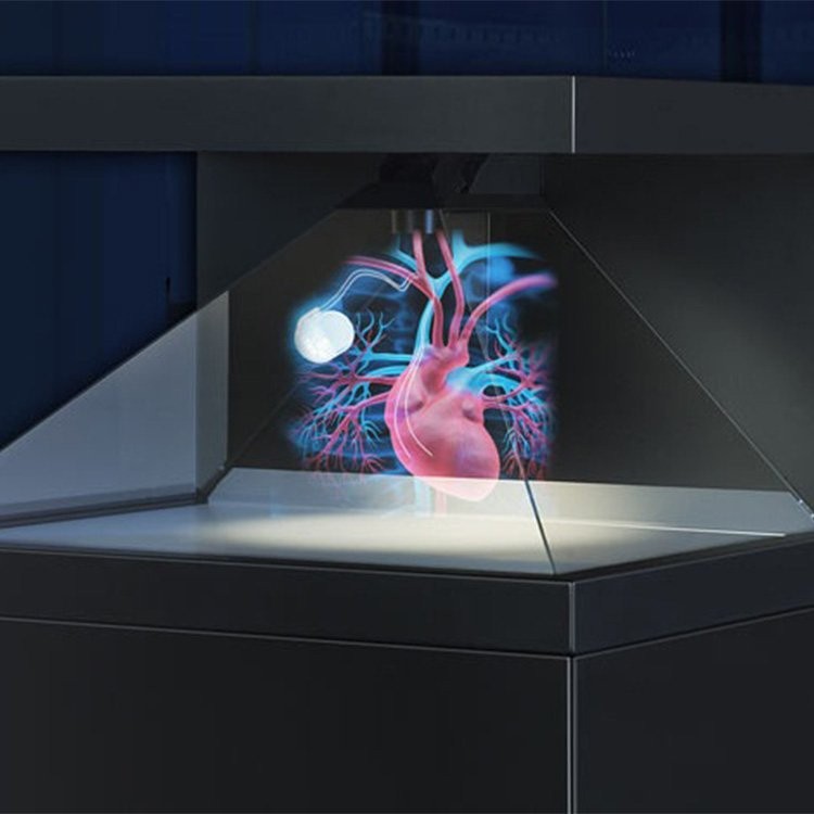 新款全息展示柜 270度展示柜 珠宝展厅裸眼3D成像展柜批发图2