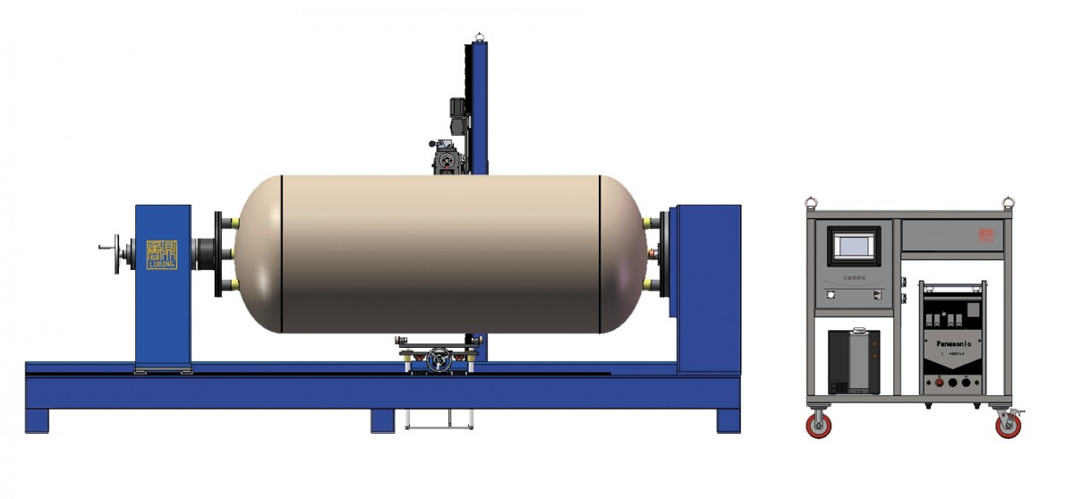 金鲁鼎供应罐体环缝自动焊机操作简单焊接