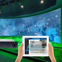 展厅中控系统可视化交互平台